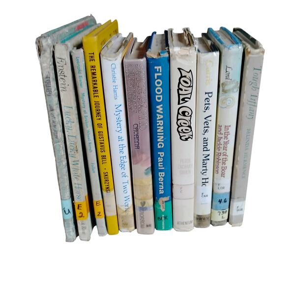 Vintage Kids Book Bundle (11) Library Decor Homeschool - Picture 12 of 16